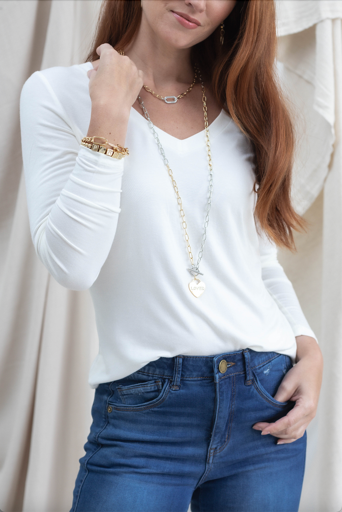 Everyday Long Sleeve V-Neck - 8 Colors
