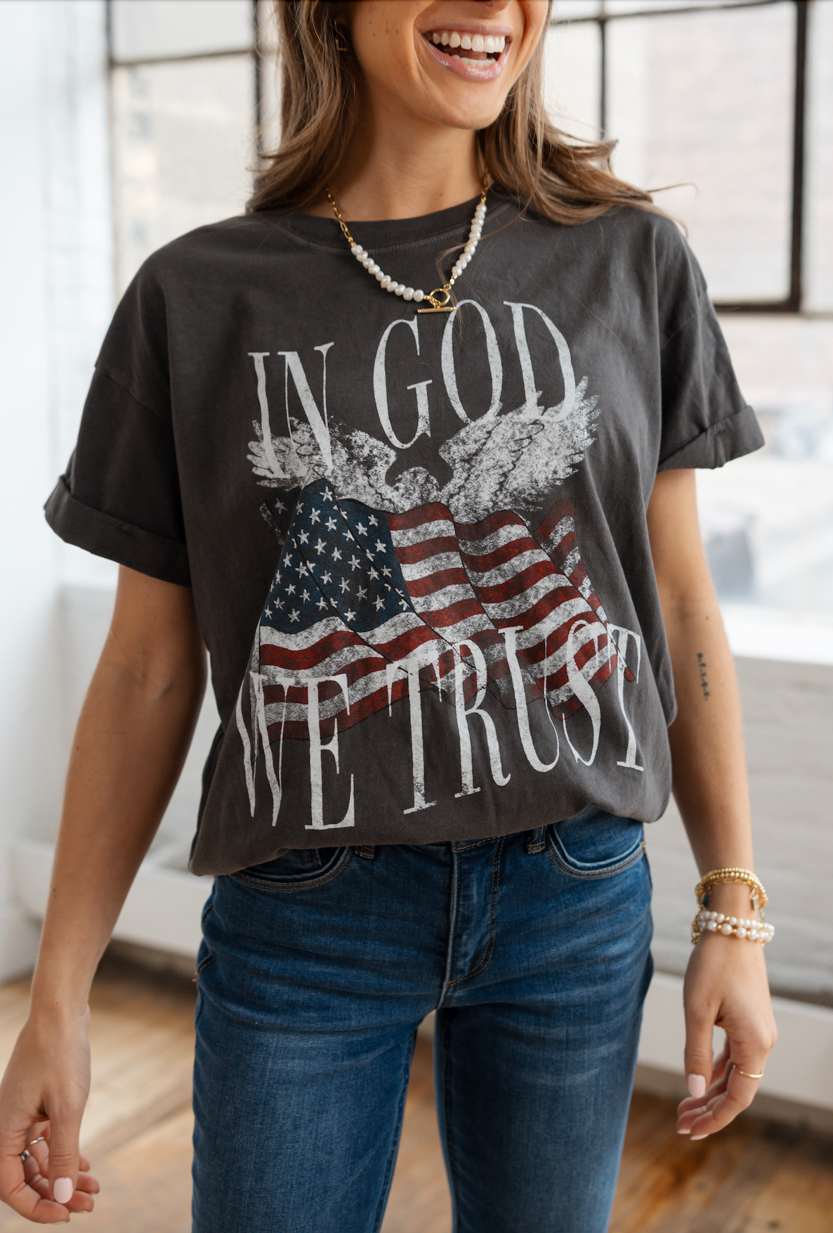 In God We Trust Graphic Tee