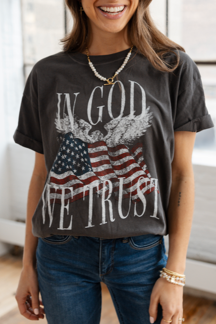 In God We Trust Graphic Tee