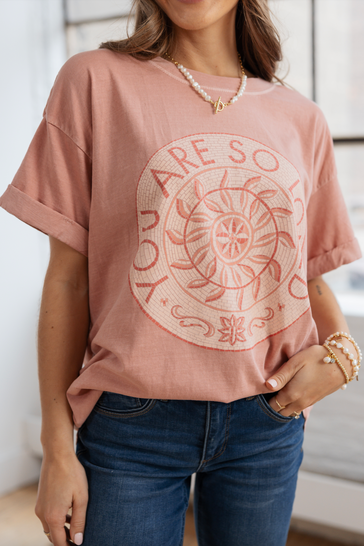 You Are So Loved Mosaic Graphic Tee