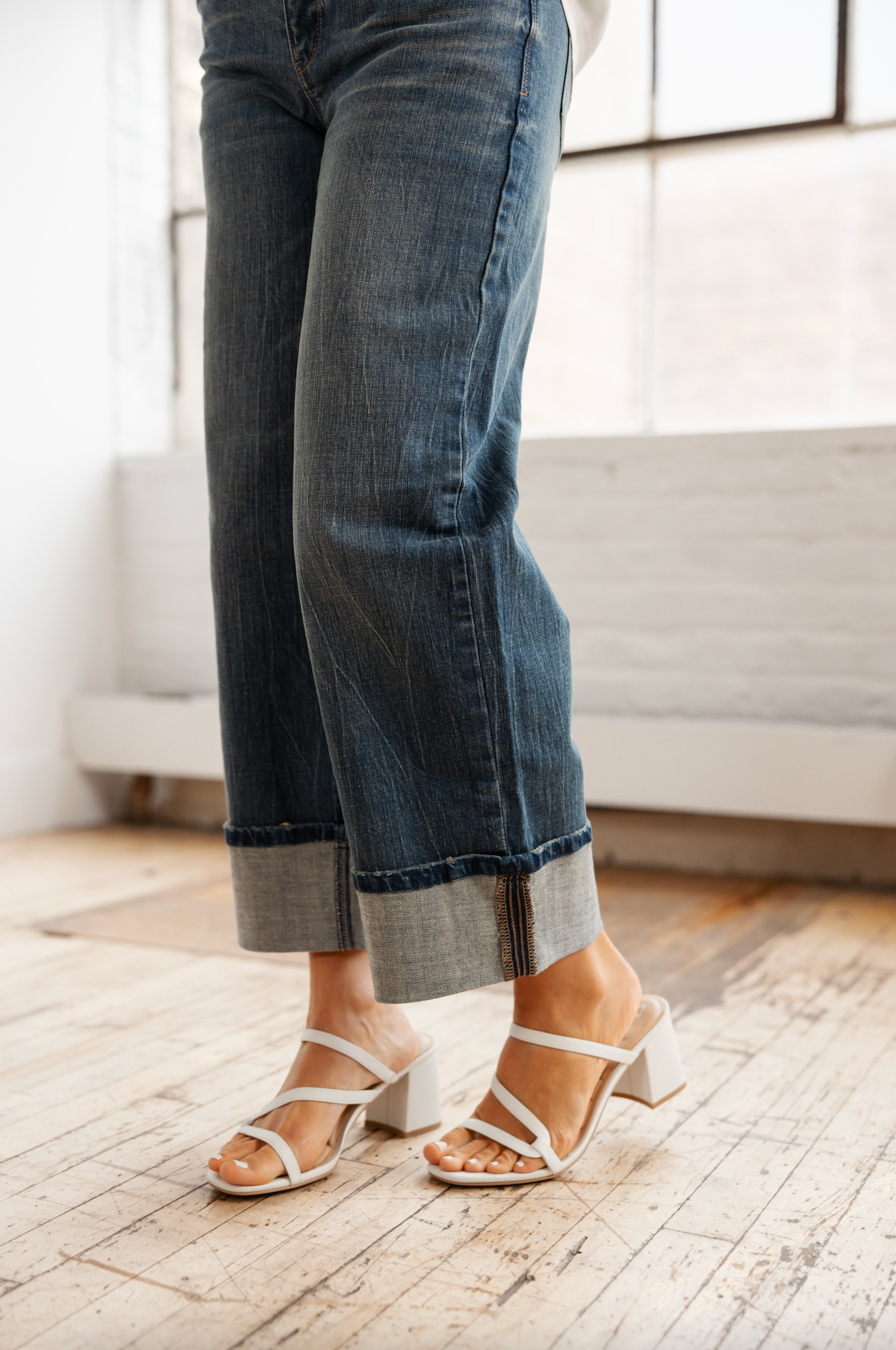 Wide Leg with Fixed Cuff