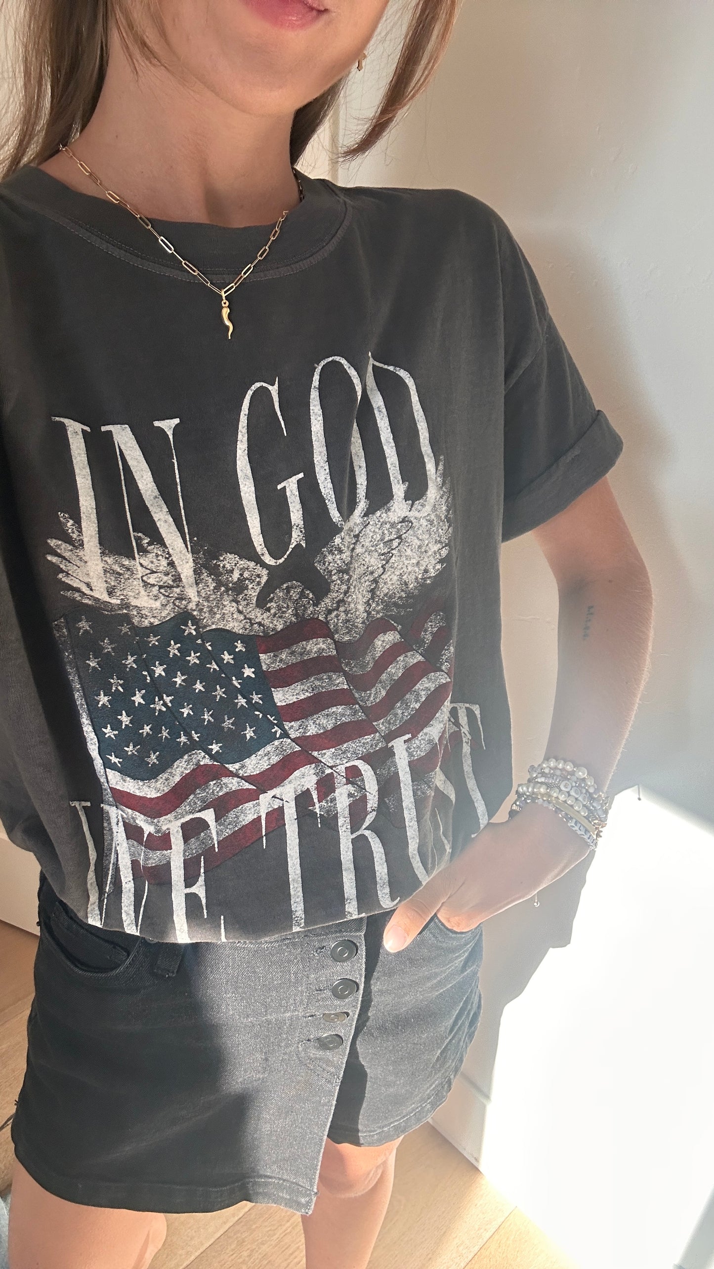 In God We Trust Graphic Tee