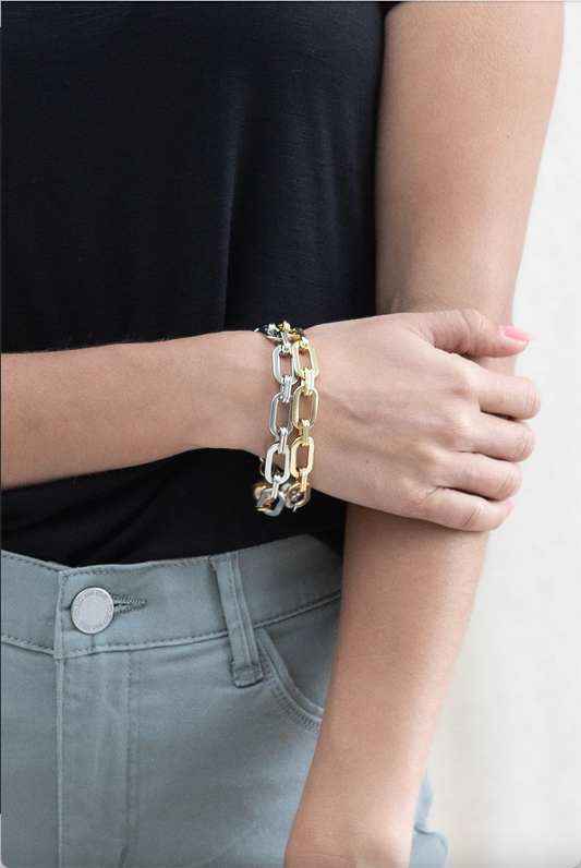 Lux Link Bracelet w/ Magnetic Clasp