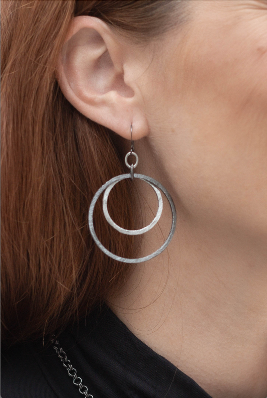 Double Hoop Earring