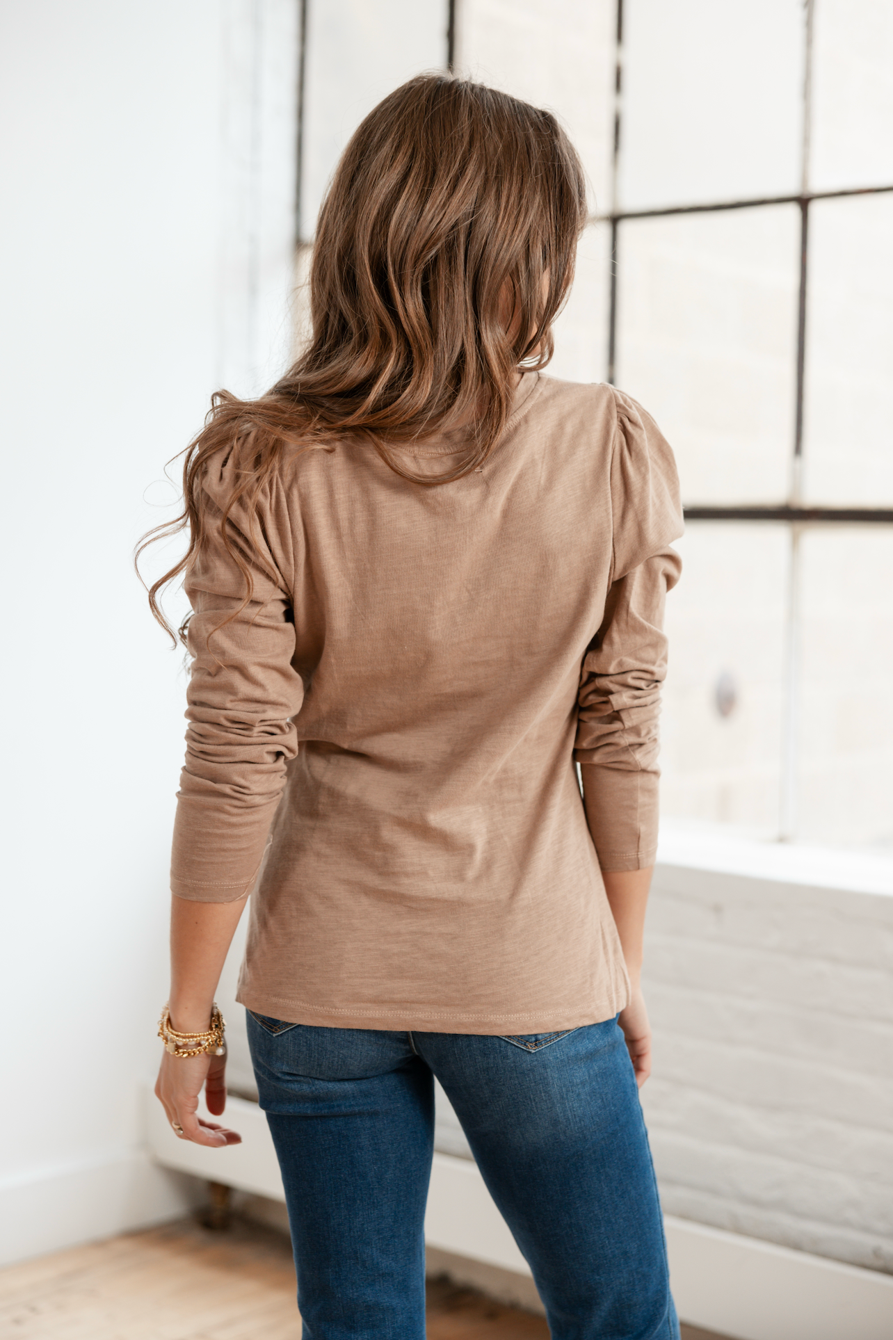 Esme Gathered Front Top - 2 Colors